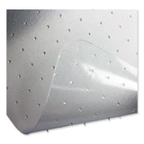 Cleartex Ultimat Polycarbonate Chair Mat For Low-medium Pile Carpet, 48 X 53, Clear