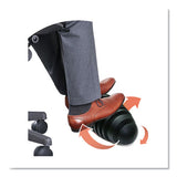 Afs-tex Dynamic Foot Rest, 16w X 7d X 7h, Black