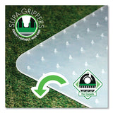 Ecotex Polypropylene Rectangular Foldable Chair Mat For Carpets, 35 X 46, Translucent