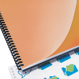 Design View Presentation Binding System Covers, 11 X 8 1-2, Clear, 25-pack