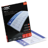 Ezuse Thermal Laminating Pouches, 5 Mil, 9" X 11.5", Gloss Clear, 100-box