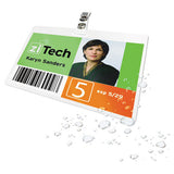 Ultraclear Thermal Laminating Pouches, 5 Mil, 3.88" X 2.63", Gloss Clear, 100-box