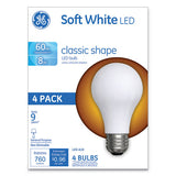Classic Led Soft White Non-dim A19 Light Bulb, 9 W, 2/pack