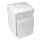 Cocktail Napkins, 2-ply, 9w X 4.5d, Black, 2,000-carton