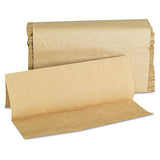 Folded Paper Towels, Multifold, 9 X 9 9-20, Natural, 250 Towels-pk, 16 Packs-ct