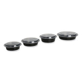 Food Container, 16 Oz, 6.29 X 6.29 X 1.96, Black/clear, Plastic, 150/carton