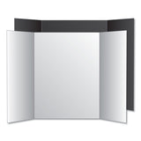 Two Cool Tri-fold Poster Board, 36 X 48, White-white, 6-carton