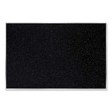 Satin Aluminum-frame Recycled Rubber Bulletin Boards, 120.5 X 48.5, Confetti Surface, Ships In 7-10 Business Days