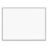 Non-magnetic Whiteboard With Aluminum Frame, 24 X 17.81, White Surface, Satin Aluminum Frame, Ships In 7-10 Business Days