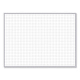 Non-magnetic Whiteboard With Aluminum Frame, 48 X 35.81, White Surface, Satin Aluminum Frame, Ships In 7-10 Business Days