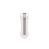 Pure By Gloss And Guild+pepper Abs Mini Bracket - Screw Mount, 1.25 X 0.84 X 3.65, White, 48/carton