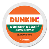 K-cup Pods, Dunkin' Decaf, 22-box