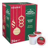 Holiday Blend K-cups, Medium Roast, 24-box