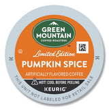 Fair Trade Certified Pumpkin Spice Flavored Coffee K-cups, 96-carton