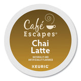 Café Escapes Chai Latte K-cups, 24-box