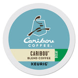 Caribou Blend Decaf Coffee K-cups, 96-carton