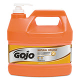 Natural Orange Smooth Hand Cleaner, 1 Gal, Pump Dispenser, Citrus Scent, 4-carton
