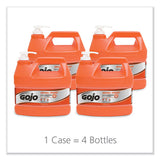 Natual Orange Pumice Hand Cleaner, Citrus, 1 Gal Pump Bottle, 4-carton