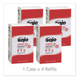 Cherry Gel Pumice Hand Cleaner, 2000 Ml Refill, 4-carton