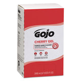 Cherry Gel Pumice Hand Cleaner, 2000 Ml Refill, 4-carton