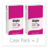 Rich Pink Antibacterial Lotion Soap Refill, 5000 Ml, Floral Scent, Pink, 2-carton