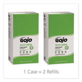 Multi Green Hand Cleaner Refill, 5000ml, Citrus Scent, Green, 2-carton