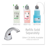 Cxi Touch Free Counter Mount Soap Dispenser, 1500 Ml-2300 Ml, 2.25" X 5.75" X 9.39", Chrome