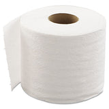 Embossed Bathroom Tissue, Septic Safe, 1-ply, White, 550-roll, 80 Rolls-carton