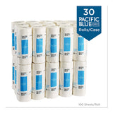 Pacific Blue Select Perforated Paper Towel, 8 4-5x11, White, 100-roll, 30 Rl-ct