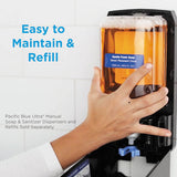 Pacific Blue Ultra Manual Dispenser Refill, 1200 Ml, Pacific Citrus, 4-carton