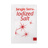 Iodized Salt Packet, 0.6 G Packet, 3,000/box, Ships In 1-3 Business Days