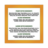 Biscuits, Cinnamon With Almond Butter/honey With Peanut Butter, 1.35 Oz Pouch, 30 Count, Ships In 1-3 Business Days
