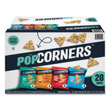 Popped Corn Chips Snacks Variety Pack, Assorted Flavors, 1 Oz Bag, 28/pack, Ships In 1-3 Business Days