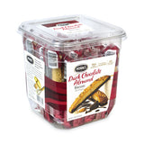 Biscotti, Dark Chocolate Almond, 1 Lb 5 Oz Tub, Ships In 1-3 Business Days