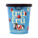 Nature's Hyper-chilled Raspberries In White And Dark Chocolate, 5 Oz Cup, 8/carton, Ships In 1-3 Business Days