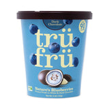 Nature's Hyper-chilled Blueberries In White And Dark Chocolate, 5 Oz Cup, 8/carton, Ships In 1-3 Business Days