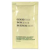 Conditioning Shampoo, 0.25 Oz Tube, 500-carton