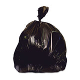 Low-density Repro Can Liner, 56 Gal, 2 Mil, 43" X 47", Black, 100-carton