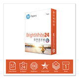 Brightwhite24 Paper, 100 Bright, 24lb, 8.5 X 11, Bright White, 500-ream
