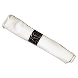 Caterwrap Heavyweight Cutlery Combo, Fork-spoon-knife-napkin, Black, 100-carton