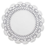 Cambridge Lace Doilies, Round, 8", White, 1000-carton