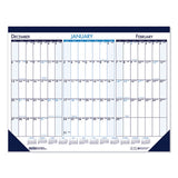 Three Month Desk Pad Calendar, 22 X 17, 2020-2022