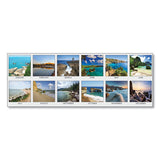 Earthscapes Seascapes Desk Pad Calendar, 18.5 X 13, 2021