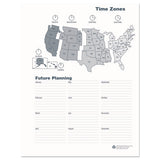 Two-year Monthly Hard Cover Planner, 11 X 8.5, Black, 2021-2022