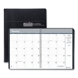 100% Recycled Monthly 5-year-62 Months Planner, 11 X 8.5, Black, 2021-2025