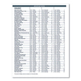 Recycled Ruled Monthly Planner With Expense Log, 8.75 X 6.88, Black, 2020-2022