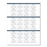 Recycled Ruled Monthly Planner With Expense Log, 8.75 X 6.88, Black, 2020-2022
