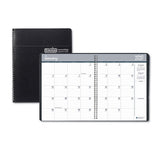 Recycled Ruled Monthly Planner With Expense Log, 8.75 X 6.88, Black, 2020-2022