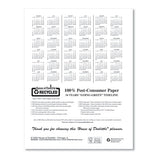 Recycled Professional Weekly Planner, 15-min Appointments, 11 X 8.5, Blue, 2021