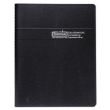 Recycled Academic Weekly-monthly Appointment Book-planner, 8 X 5, Black, 2020-2021